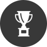 Trophy or award icon